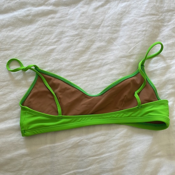 Lime Green Bikini Top - Picture 3 of 3